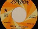 ROLLING STONES Jumpin' Jack Flash 68 ORANGE SWIRL DJ 45