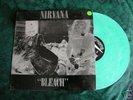 Nirvana Bleach Rare Sub Pop Green Marble Vinyl LP