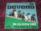 THE SEVENS  rare swiss punk/psych 45 rpm
