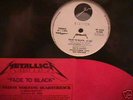 Metallica fade To Black Rare Promo Only 12' 1984
