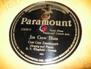 COW COW DAVENPORT RARE 1ST RECORD PARAMOUNT MINT