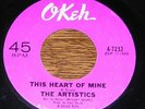 Artistics NORTHERN SOUL 45 This Heart of Mine / I'll Co