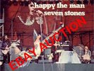GENESIS 7 HAPPY THE MAN RARE ITALIAN PICTURE COVER 45