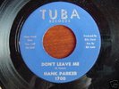 Super Rare Teen Doo Wop 45  Hank Parker on Tuba