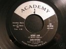 Ann Byers northern soul 45 MINT here i am on Academy