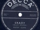 philippines PATSY CLINE 78rpm CRAZY