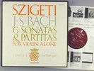 VANGUARD BG 627 SZIGETI, BACH VIOLIN SONATAS/PARTITAS
