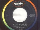 BEATLES - 1st US 45: VJ498 Please Please Me - BEATTLES