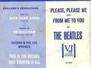 Beatles RARE PS 45 Vee Jay Please Me/From Me To You