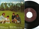 THE KINKS IN SWEDEN  4-track EP 1966 PIC