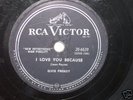 ELVIS...I  LOVE  YOU  BECAUSE **** (Ex-) Top   78