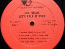 LEE FIELDS -Lets Talk It Over- Original 1979 LP