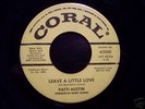 Northern Soul 45 PATTI AUSTIN on CORAL Leave A Little