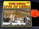 THE WHO Live at the Leeds Exclusive Artcover Brazil  LP