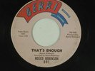 ROSCOE ROBINSON northern 45 THAT'S ENOUGH GERRI