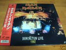 IRON MAIDEN DONINGTON LIVE 1992 JAPAN LD Laser Disc OBI