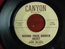 Rare Texas Teen Doo Wop 45 Bob McGee on Canyon