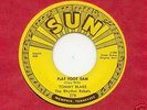 Tommy Blake  45  Flat Foot Sam  Rockabilly 1957 Sun  M-