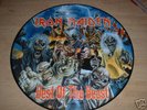 IRON MAIDEN BEST OF THE BEAST  PICTURE DISC LP