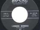 RARE Doo Wop 45 - The Versatiles - Lundee Dundee
