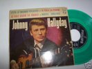 Johnny Hallyday Tu peux...green vinyl  Spain Ep P/S 63