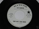 FAYE CRAWFORD - WHAT HAVE I DONE WRONG - RCA(PROMO)