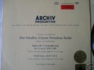 FOURNIER Bach CELLO SUITES 5&6 ARCHIV first pressing