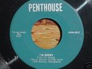 THE ROYAL HOLIDAYS I'm Sorry RARE DOO WOP 45 VG++ 1958
