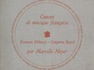 MARCELLE MEYER  / DEBUSSY DF 86 FRENCH LP Orig Classic