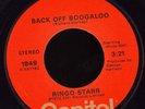 BEATLES RINGO STARR BACK OFF BOOGALOO RARE ORANGE LBL