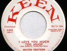 Popcorn / R&B  MILTON GRAYSON  Keen - LISTEN