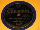 BESSIE SMITH EMPTY BED BLUES ORIG US BLUE WAX