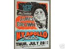 James Brown, SIGNED BY BROWN, Apollo 1966, RARE