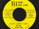 Rare Afro Psych Funk 45 DEL JONES Afro Funkyisms on Nia
