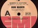 IRON MAIDEN women in uniform VERY RARE AUSSIE n/mint 7