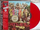 BEATLES SGT. PEPPER'S   MONO RED VINYL JAPAN OBI NEW