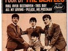 Four By The Beatles EAP 1-2121 Green LABEL 45 RPM EP