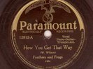 78-race-Blues-Paramount 12812 Feathers and Frogs-rarest