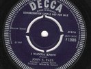 John E Paul - I Wanna Know - Decca Demo