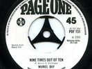 MURIEL DAY NINE TIMES OUT OF TEN UK PAGE ONE MINT