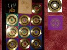 POLICE JAPAN LE BOXSET 10 GOLD VINYL SINGLES OBI NEW SS