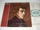 SAX 2521 BS Chopin; 24 Preludes. Francois. *PLAYS MINT*