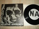 Negative Approach 7” 1982 1st press w/ extras kbd punk
