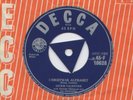 DICKIE VALENTINE Christmas Alphabet (DECCA) UK Tri 45
