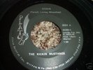 RARE FUNK 45/THE KICKIN MUSTANGS ON PLATO 