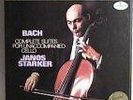 JANOS STARKER 3 LP Bach Cello Suites MINT