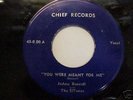 RARE DOO WOP 45 BY 