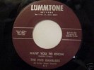 RARE DOO WOP 45 BY THE 