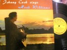 JOHNNY CASH-  Sings Hank Williams LP on Sun 1245 M-