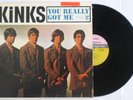 KINKS unplayed 1st press YOU REALLY GOT ME LP  Stereo